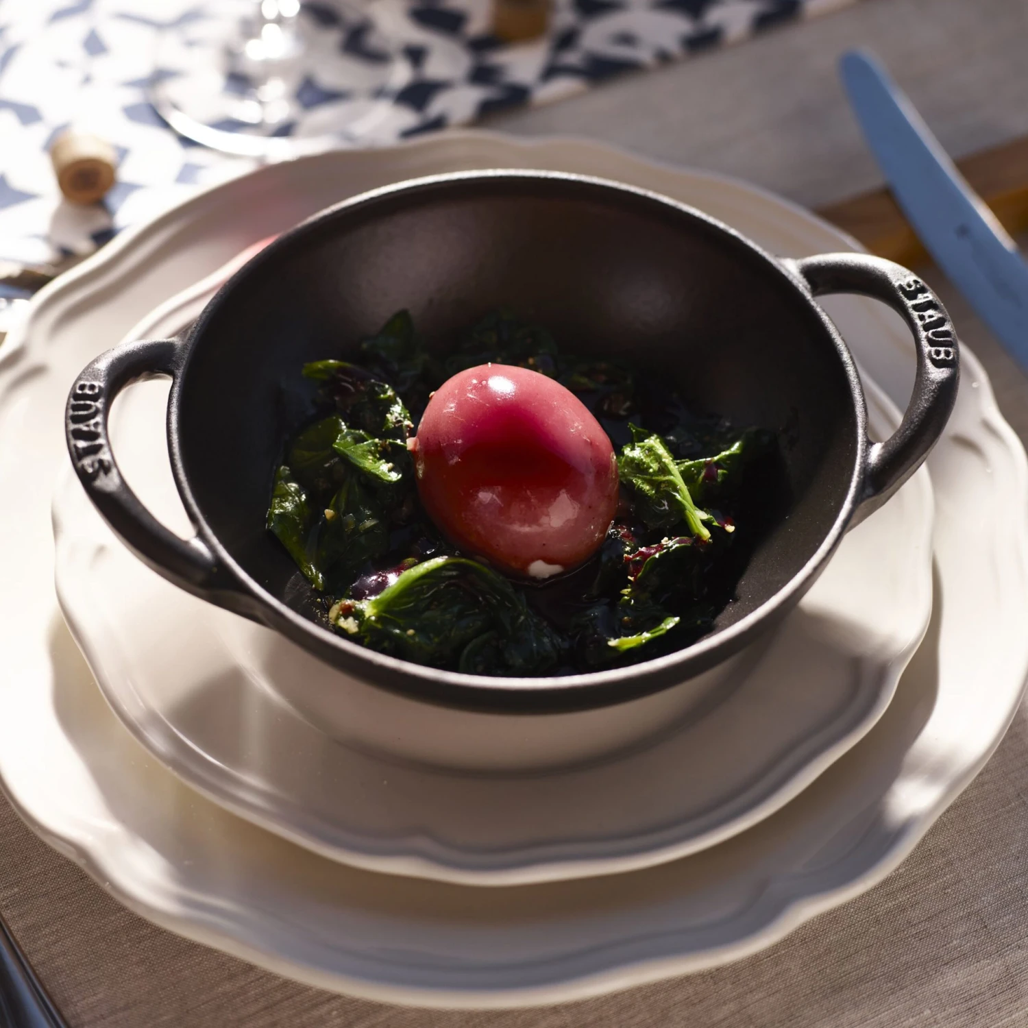 Staub 6.5" Matte Black Baby Wok 8 Staub 6.5" Matte Black Baby Wok - Image 6