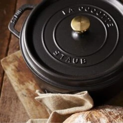Staub 7-quart Matte Black Round Dutch Oven -Zwilling Shop 000017585 080fcd39 7550 4cca b6cf 3cac3ec707fb