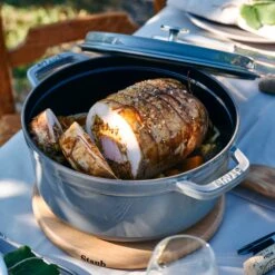 Staub 4-quart Graphite Gray Round Dutch Oven -Zwilling Shop 1003199 06