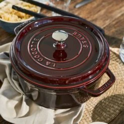 Staub 4-quart Grenadine Round Dutch Oven -Zwilling Shop 1003975 06