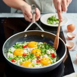 Demeyere AluPro 8" Ceramic Nonstick Fry Pan 12 Demeyere AluPro 8" Ceramic Nonstick Fry Pan -Zwilling Shop 1008001 06