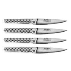 Global 4 Piece Serrated Steak Knife Set -Zwilling Shop 1217