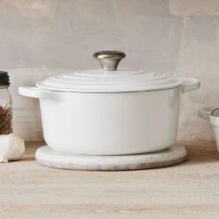 Le Creuset Signature Cast Iron 4.5-quart White Round Dutch Oven -Zwilling Shop 1 010bbf6d dfb0 45c3 9d72 0465a23f4d98