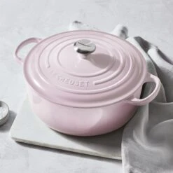 Le Creuset Signature Cast Iron 5.5-quart Shallot Round Dutch Oven -Zwilling Shop 1 68aef62a be1a 4c24 9f49 42165fd4e0c8