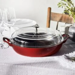 Staub 3.5-quart Grenadine Braiser With Glass Lid 13 Staub 3.5-quart Grenadine Braiser With Glass Lid -Zwilling Shop 1 baea04b0 40fb 4e28 b583 78827f1f7431
