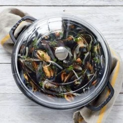 Staub 3.5-quart Matte Black Braiser With Glass Lid -Zwilling Shop 1 f5cf5f66 7a11 46fd a584 be88c01fb32e