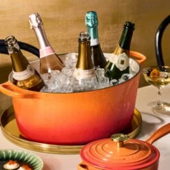 Le Creuset Signature Cast Iron 15.5-quart Flamme Doree Oval Dutch Oven -Zwilling Shop 20241011 Q125BRAISEDCHICKEN 003 86c9c28b a27e 43bf a685 afdc478eec02