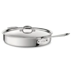 All-Clad D3 Stainless 6-quart Saute Pan