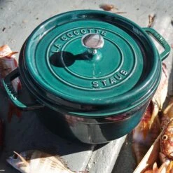 Staub 4-quart Turquoise Round Dutch Oven -Zwilling Shop 28316