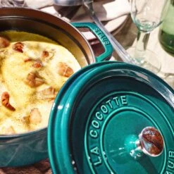 Staub 4-quart Turquoise Round Dutch Oven -Zwilling Shop 28317