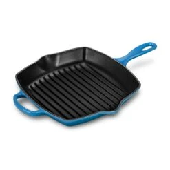Le Creuset Signature Cast Iron 10.25" Marseille Square Grill Pan