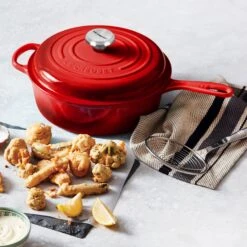 Le Creuset Signature Cast Iron 3.75-quart Cerise Cassadou -Zwilling Shop 2 2 1e415965 c7f2 407d a710 b557b5b24b06