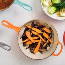 Le Creuset Signature Cast Iron 3.75-quart Flame Cassadou 11 Le Creuset Signature Cast Iron 3.75-quart Flame Cassadou -Zwilling Shop 2 2 b6a021be 7553 4e5a beae 8945b2a0713d