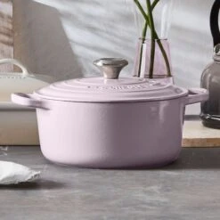 Le Creuset Signature Cast Iron 7.25-quart Shallot Round Dutch Oven -Zwilling Shop 2 42ce5283 68ed 4c17 96ee 7b2aac901460