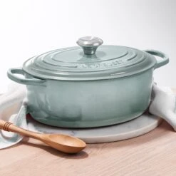Le Creuset Signature Cast Iron 6.75-quart Sea Salt Oval Dutch Oven -Zwilling Shop 2 623f9caa ea54 41b5 beb0 4d6d38098015