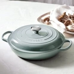 Le Creuset Signature Cast Iron 3.5-quart Sea Salt Braiser 13 Le Creuset Signature Cast Iron 3.5-quart Sea Salt Braiser -Zwilling Shop 2 804aad67 8e2f 4b6c bebf ec87242320c7