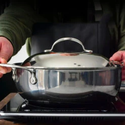 Hestan NanoBond 5-quart Titanium Stainless Steel Dutch Oven -Zwilling Shop 2 cee46214 a713 46f9 9759 c84add89686b