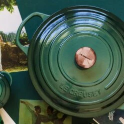 Le Creuset Signature Cast Iron 6.75-quart Artichaut Round Wide Dutch Oven With Copper Knob -Zwilling Shop 2 d828ef68 a30b 44bf b191 111ea53cc416
