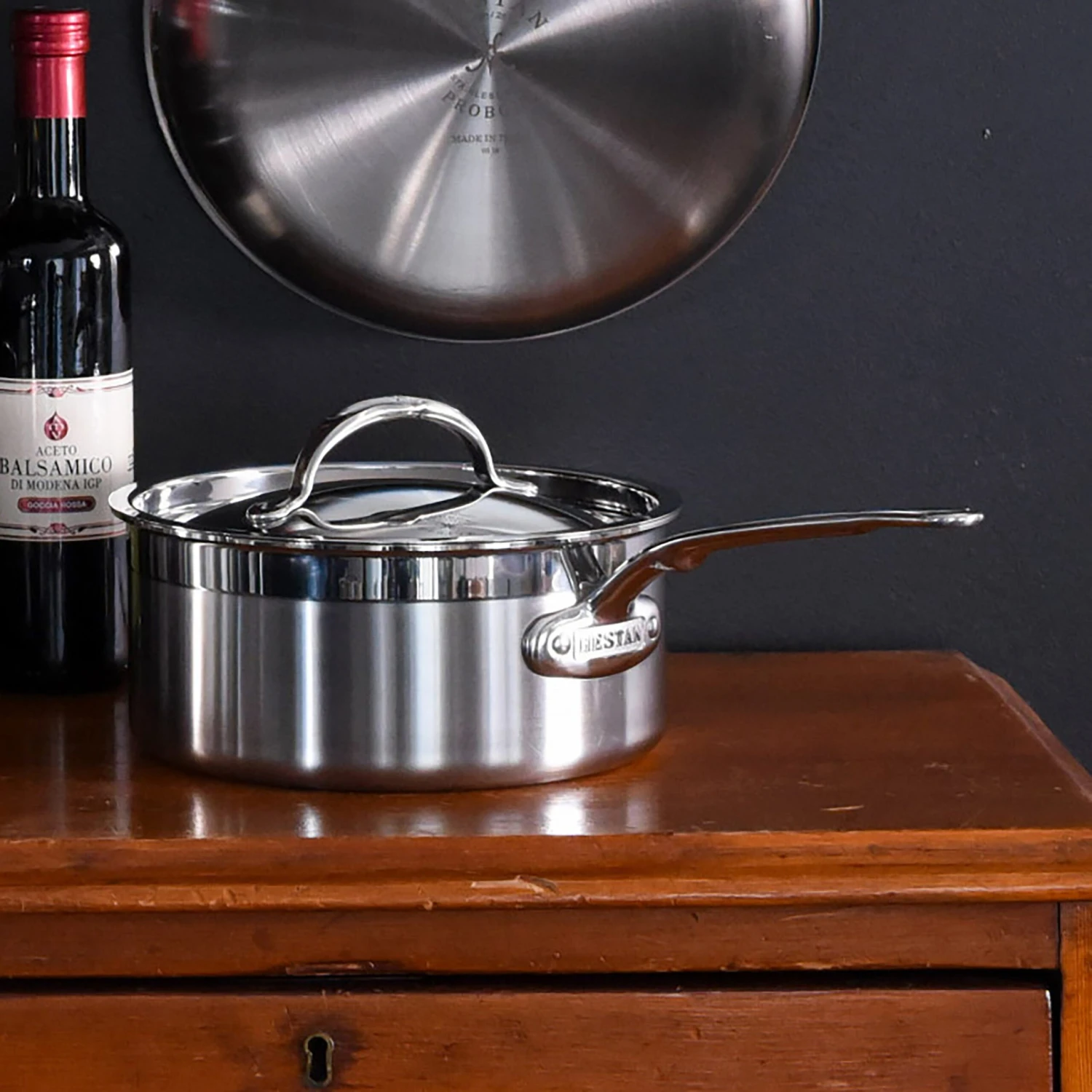 Hestan 8.5" Stainless Steel Lid 6 Hestan 8.5" Stainless Steel Lid - Image 4