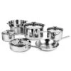 Le Creuset Stainless Steel 10 Piece Cookware Set -Zwilling Shop 32142