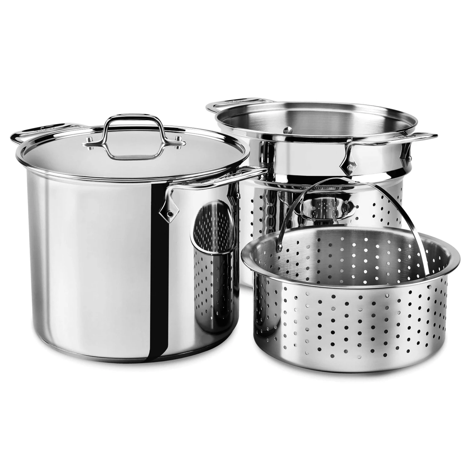 All-Clad 12-quart Multi-Function Stock Pot 3 All-Clad 12-quart Multi-Function Stock Pot