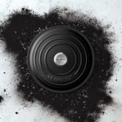 Le Creuset Signature Cast Iron 5.5-quart Licorice Round Dutch Oven 13 Le Creuset Signature Cast Iron 5.5-quart Licorice Round Dutch Oven -Zwilling Shop 32579