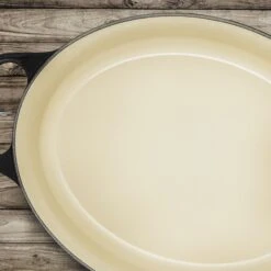 Le Creuset Signature Cast Iron 6.75-quart Licorice Oval Dutch Oven -Zwilling Shop 32958 1