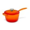 Le Creuset Signature Cast Iron 2.25-quart Flame Saucepan 1 Le Creuset Signature Cast Iron 2.25-quart Flame Saucepan -Zwilling Shop 33958