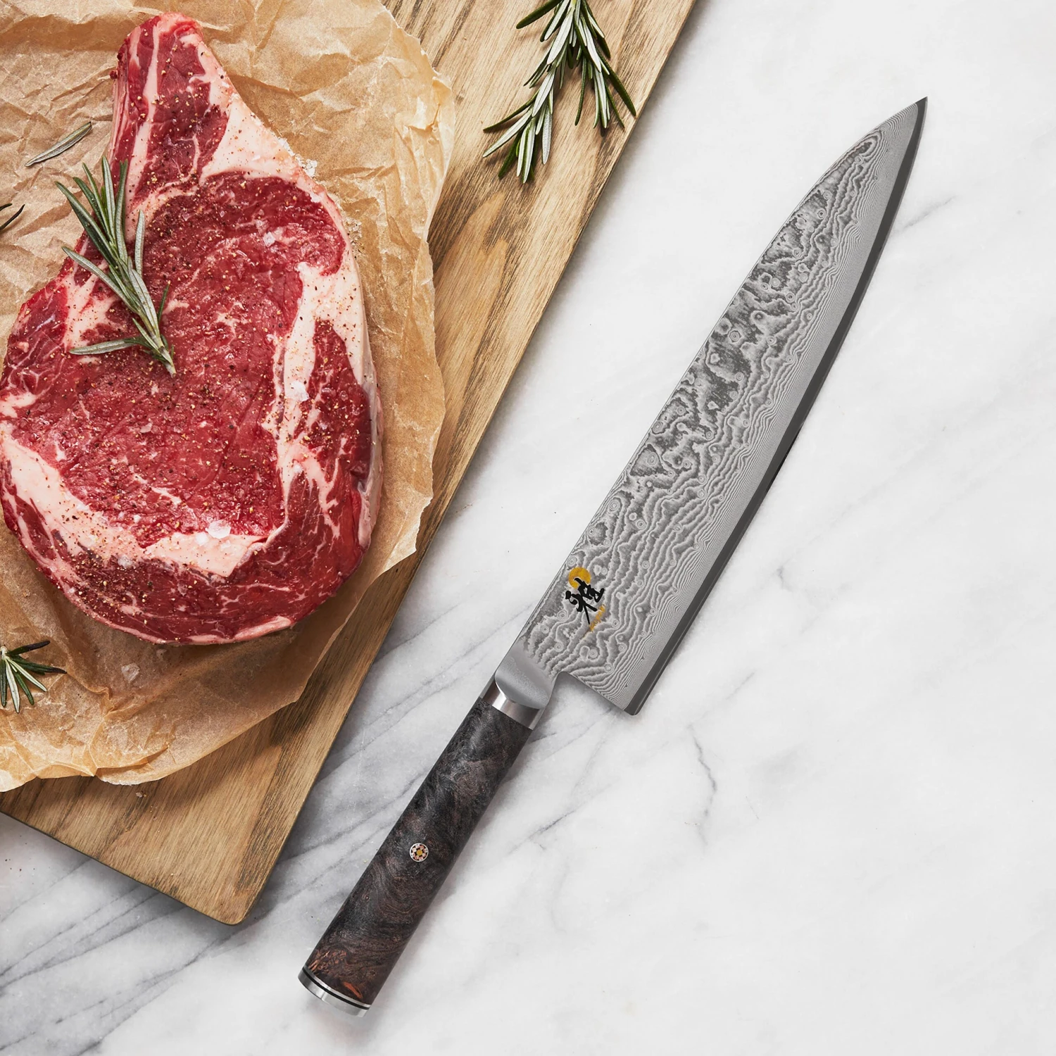 Miyabi Black 9.5" Chef's Knife 9 Miyabi Black 9.5" Chef's Knife - Image 7