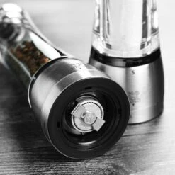 Peugeot Daman 8" U'Select Acrylic & Stainless Steel Salt & Pepper Mill Set -Zwilling Shop 34631 644fcd2b 0143 4627 952c 7b3511321f47