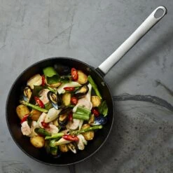 Scanpan Maitre D' Nonstick Stainless Steel 9.5 & 11" Fry Pan Set -Zwilling Shop 34763