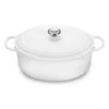 Le Creuset Signature Cast Iron 9.5-quart White Oval Dutch Oven -Zwilling Shop 36097