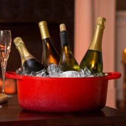 Le Creuset Signature Cast Iron 15.5-quart Cerise Oval Dutch Oven -Zwilling Shop 37605 e61bcc08 5de2 427f 934c 72b0529a1398