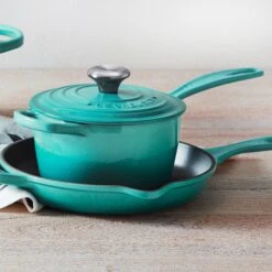 Le Creuset Signature Cast Iron 2.25-quart Caribbean Saucepan -Zwilling Shop 37858 13fd408b 97f1 4846 885e 5e81feeff54d