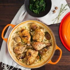 Le Creuset Signature Cast Iron 5-quart Flame Braiser -Zwilling Shop 37945 b74ee2d3 ff0f 41a2 82b4 d8079eee5347