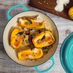 Le Creuset Signature Cast Iron 3.5-quart Caribbean Braiser -Zwilling Shop 38015