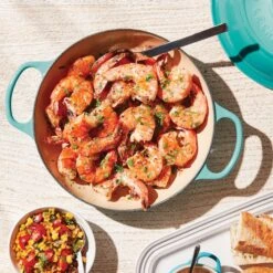 Le Creuset Signature Cast Iron 3.5-quart Caribbean Braiser -Zwilling Shop 38018