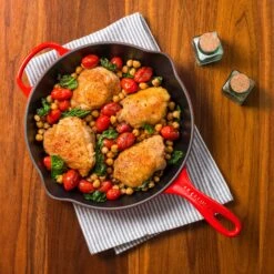 Le Creuset Signature Cast Iron 11.75" Cerise Skillet 12 Le Creuset Signature Cast Iron 11.75" Cerise Skillet -Zwilling Shop 38150