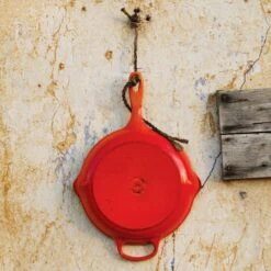 Le Creuset Signature Cast Iron 10.25" Flame Skillet -Zwilling Shop 38170