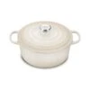 Le Creuset Signature Cast Iron 5.5-quart Meringue Round Dutch Oven