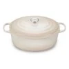 Le Creuset Signature Cast Iron 9.5-quart Meringue Oval Dutch Oven