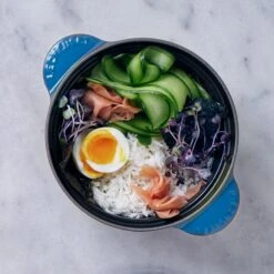 Le Creuset Signature Cast Iron 2.25-quart Marseille Rice Pot With Stoneware Insert 12 Le Creuset Signature Cast Iron 2.25-quart Marseille Rice Pot With Stoneware Insert -Zwilling Shop 38530