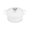 Le Creuset Signature Cast Iron 4.5-quart White Round Dutch Oven