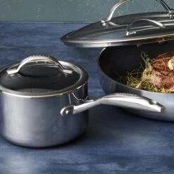 Scanpan HaptIQ 4-quart Stainless Steel Nonstick Saucepan -Zwilling Shop 39171