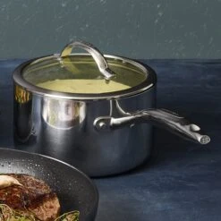 Scanpan HaptIQ 2-quart Stainless Steel Nonstick Saucepan -Zwilling Shop 39189 ee2482db 1a8a 4c36 beca 30bc52f9c406