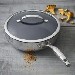 Scanpan HaptIQ 2.75-quart Stainless Steel Nonstick Saute Pan -Zwilling Shop 39195
