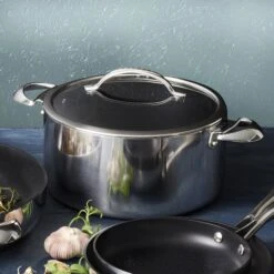 Scanpan HaptIQ 7.5-quart Stainless Steel Nonstick Dutch Oven -Zwilling Shop 39202