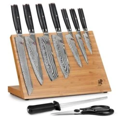 Miyabi Kaizen II 10 Piece Magnetic Easel Knife Block Set -Zwilling Shop 39229