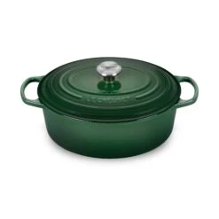 Le Creuset Signature Cast Iron 6.75-quart Artichaut Oval Dutch Oven