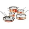 Hestan CopperBond 10 Piece Induction Copper Cookware Set